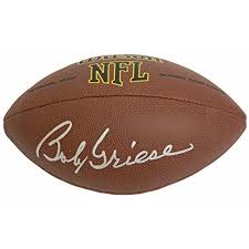 Bob Griese Autograhed Football